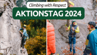 CLIMBING WITH RESPECT –  CLIMBERS PARADISE AKTIONSTAG 2024