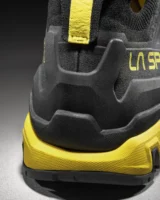 Die externe TPU-Fersenkappe bietet Stabilität in unebenem Gelände