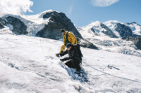 Probeentnahme am Mortertasch Schrund