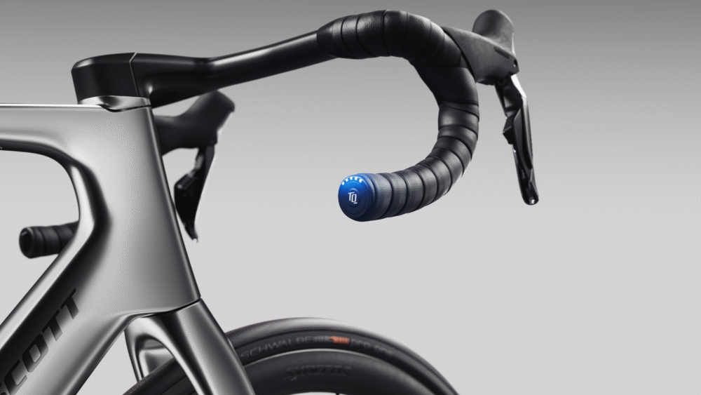Das Lenkerend-Display informiert über Akkustand und Unterstützungsmodus, während die Tasten zum Moduswechsel unauffällig an den Lenkerhörnchen sitzen