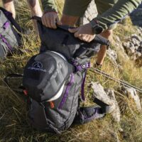 Mit dem Rolltop-Verschluss lässt sich das Volumen des Challenger 28 von 28 auf 32 Liter erweitern