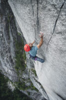 Er schlägt für seine Route den Grad 5.15a oder 9a+ vor, womit sie ein Kandidat für die weltweit schwerste Trad-Route ist